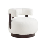 Load image into Gallery viewer, Cornwell Accent Chair: White Boucle
