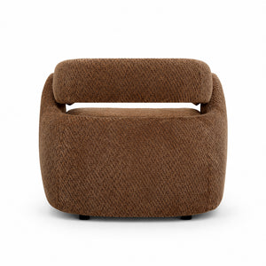 Echo Bouclé Barrel Chair (Cennamon) Get Set Style Furniture