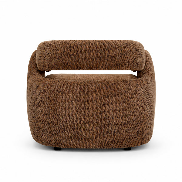 Echo Bouclé Barrel Chair (Cennamon) Get Set Style Furniture