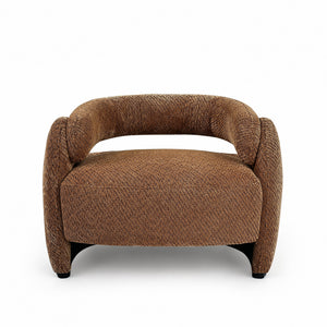 Echo Bouclé Barrel Chair (Cennamon) Get Set Style Furniture