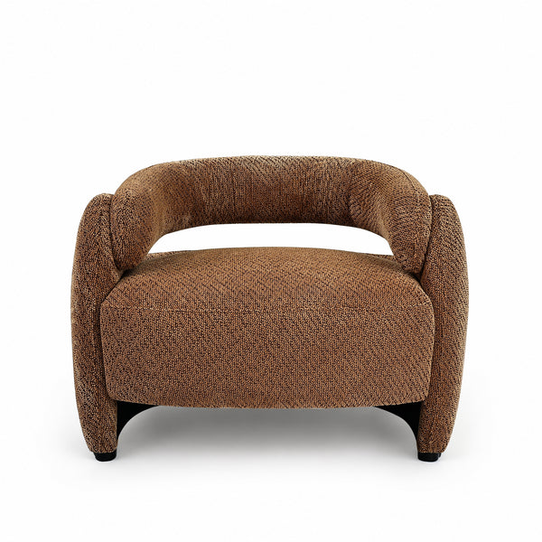 Echo Bouclé Barrel Chair (Cennamon) Get Set Style Furniture