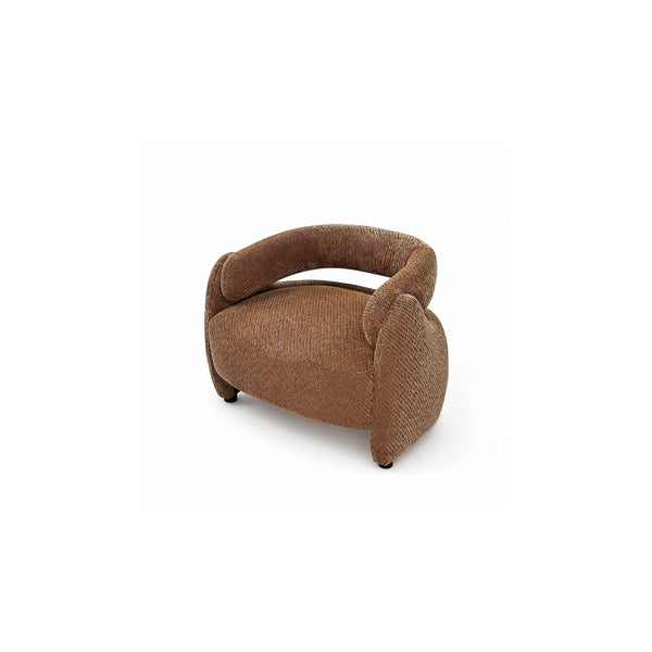 Echo Bouclé Barrel Chair (Cennamon) Get Set Style Furniture