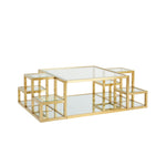 Load image into Gallery viewer, Elmore Gold Coffee Table
