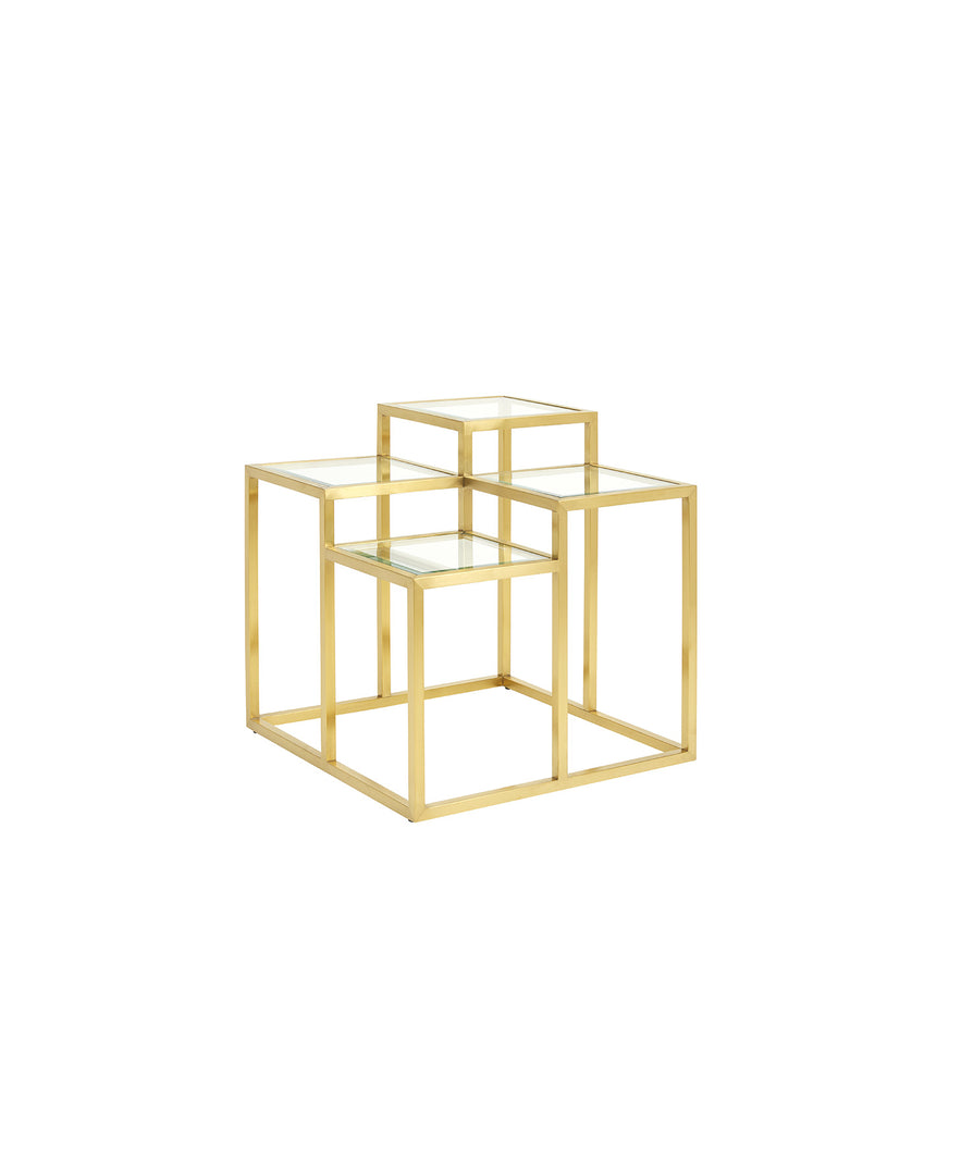 Elmore Gold End Table