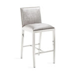 Load image into Gallery viewer, Emario Counter Chair: Grey Velvet
