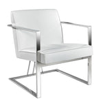 Load image into Gallery viewer, Fairmont Chair: White Leatherette
