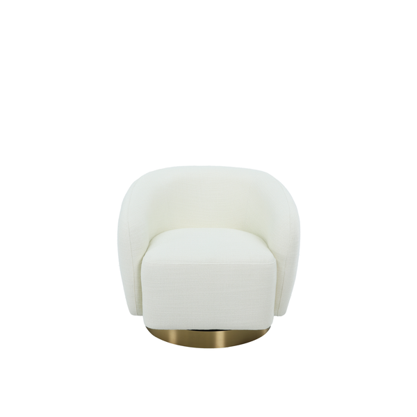 swivel Brushed gold base 90*89*76cm Get Set Style Furniture