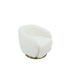 swivel Brushed gold base 90*89*76cm Get Set Style Furniture