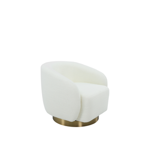 swivel Brushed gold base 90*89*76cm Get Set Style Furniture