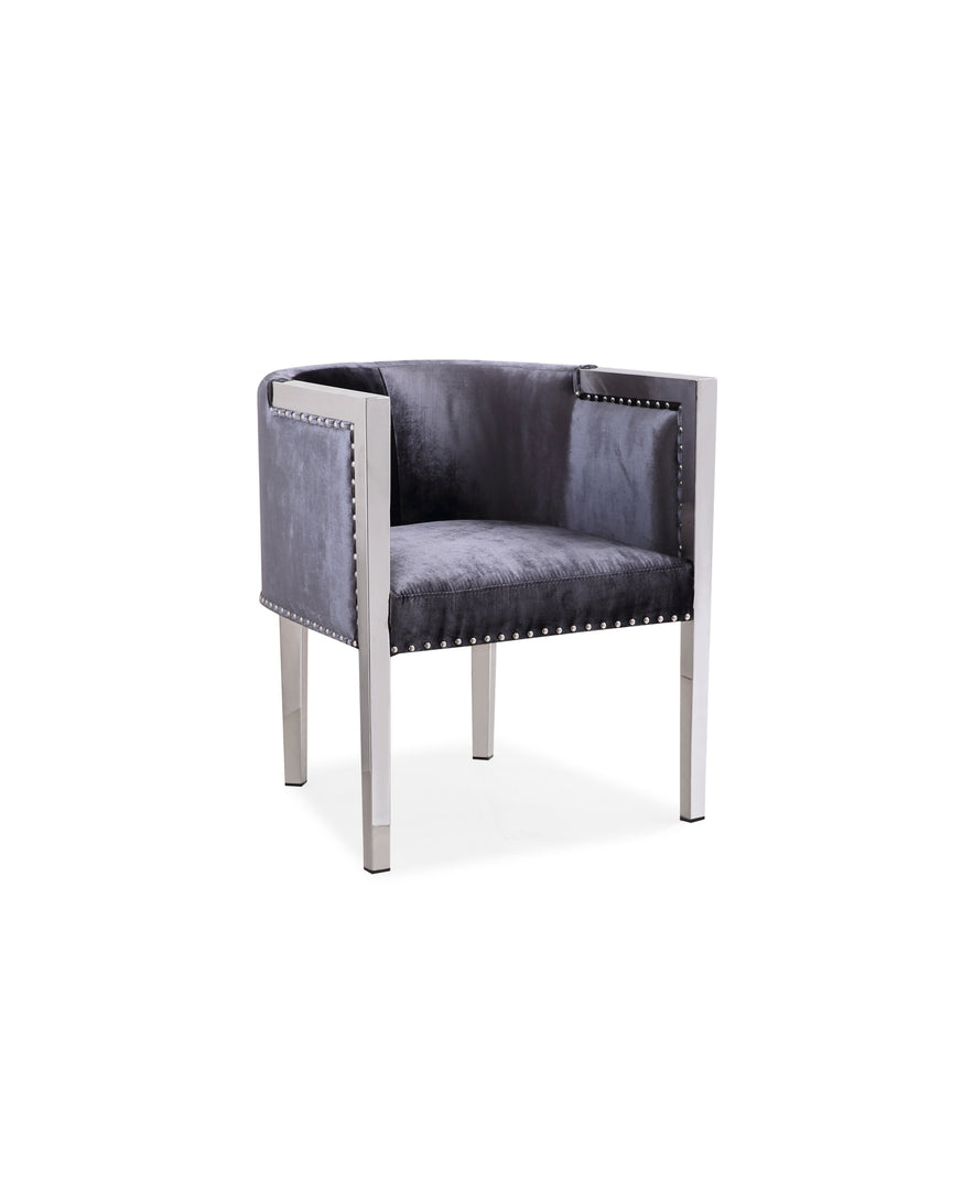 Accent Chair-Dark Grey | Living Room