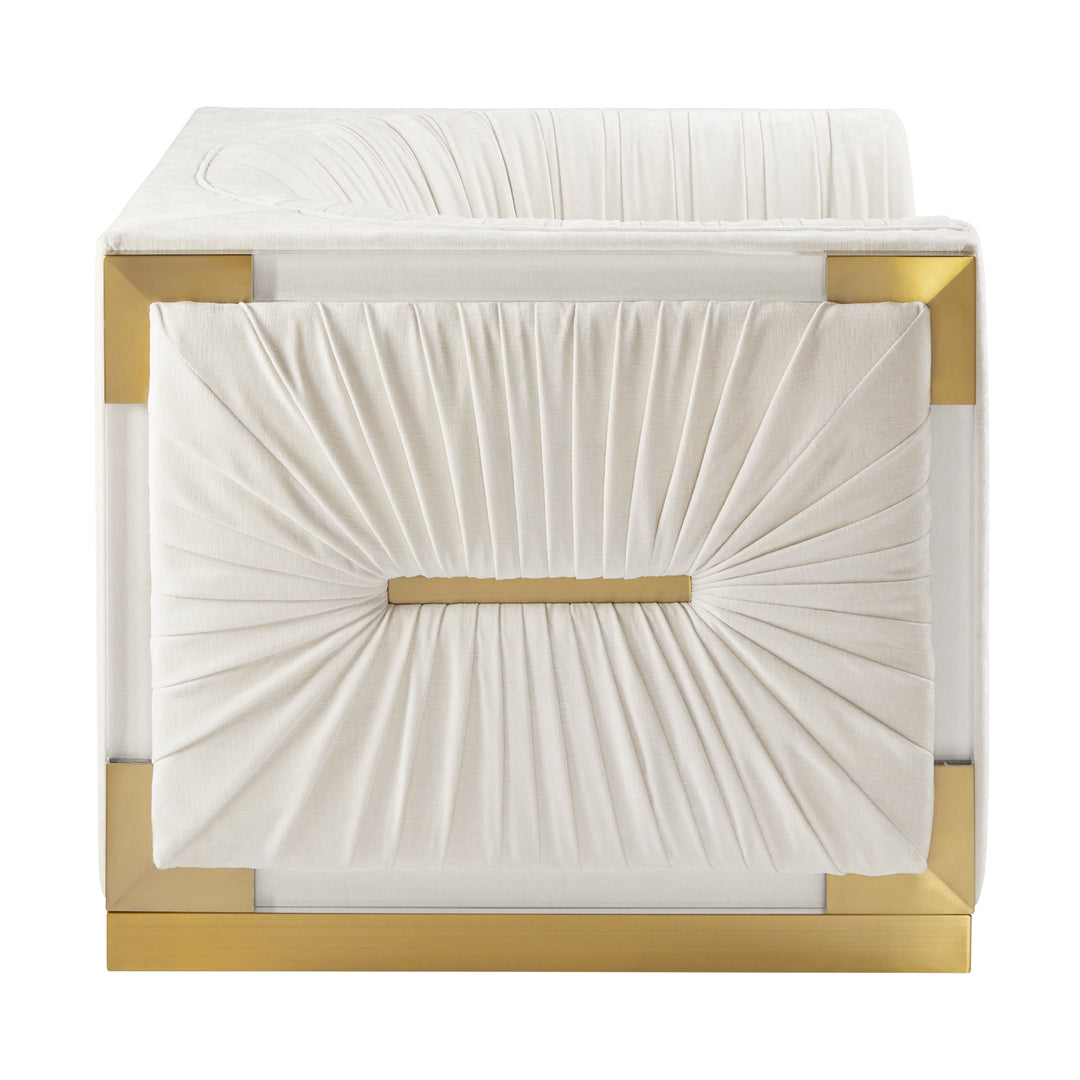 Vanilla Creme Accent Chair #010015