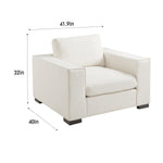 Load image into Gallery viewer, White Urban Retreat Accent Chair #010016
