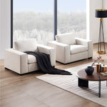 Load image into Gallery viewer, White Urban Retreat Accent Chair #010016
