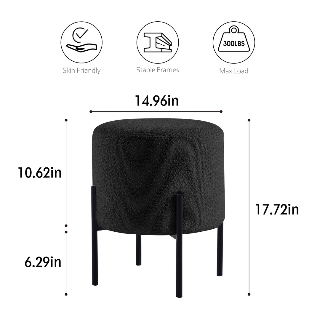 Black Multifunctional Stool #100067