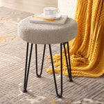 Load image into Gallery viewer, Khaki Vanity Stool #100032

