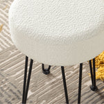 Load image into Gallery viewer, Beige Vanity Stool #100031
