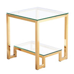 Load image into Gallery viewer, Glass End Table
