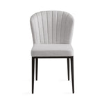 Load image into Gallery viewer, Grey Shell Dining Chair #130015
