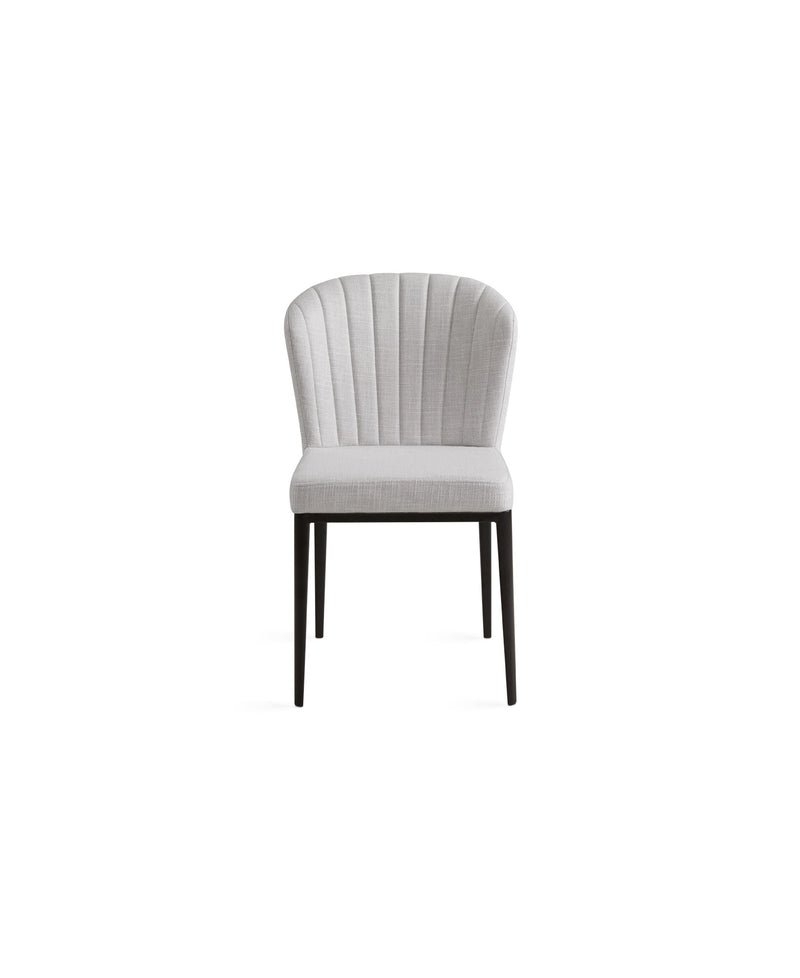 Grey Shell Dining Chair 