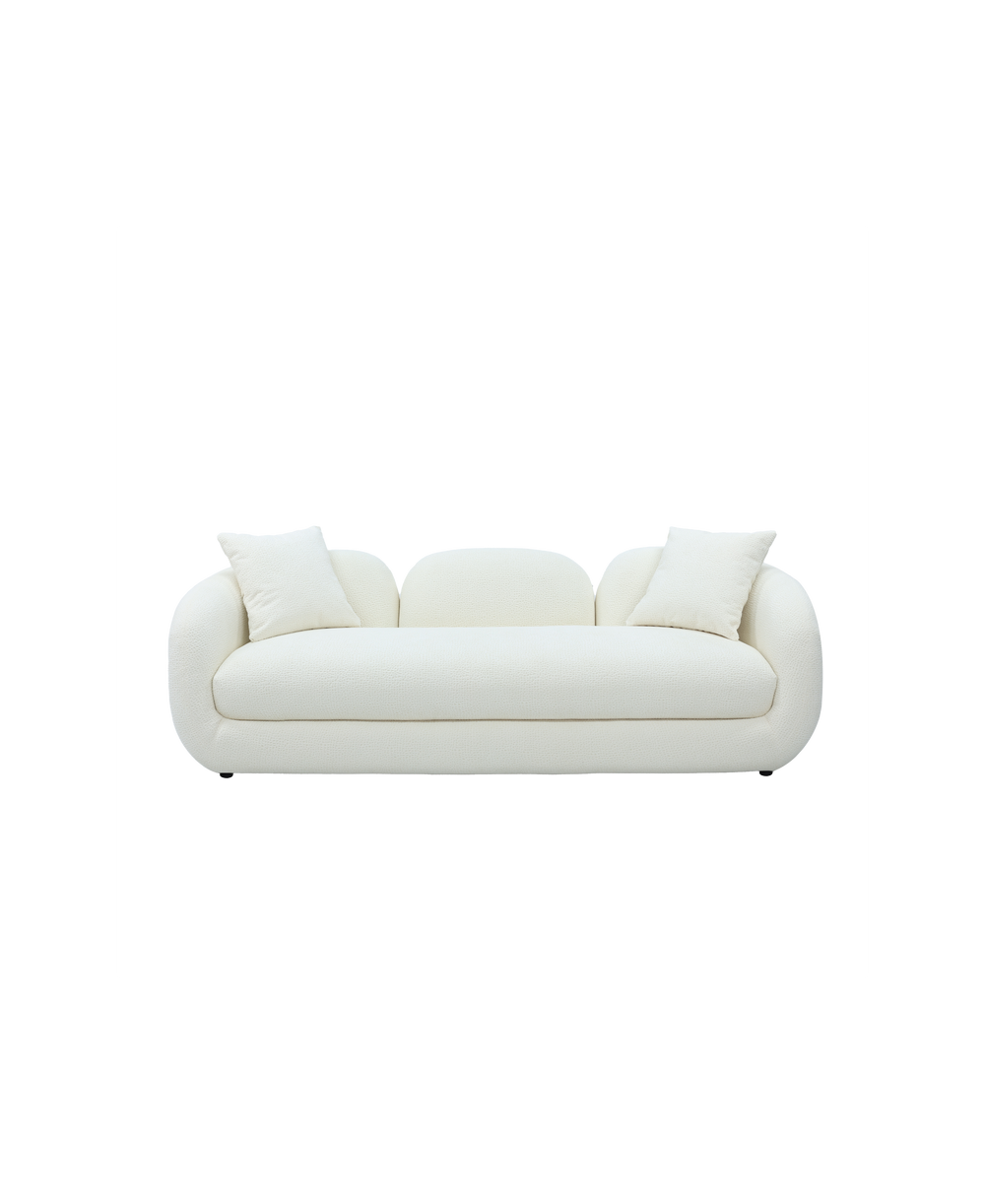 Celeste Sofa (White) Get Set Style Furniture