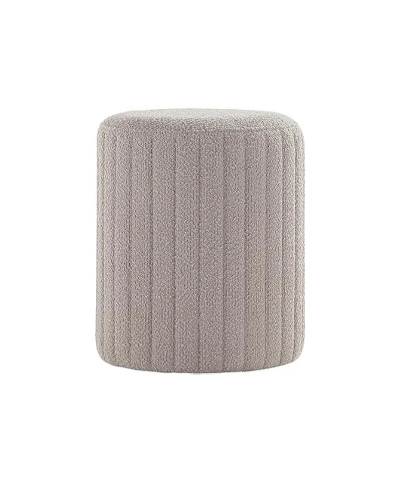 Tulum Round Ottoman with Soft Pad