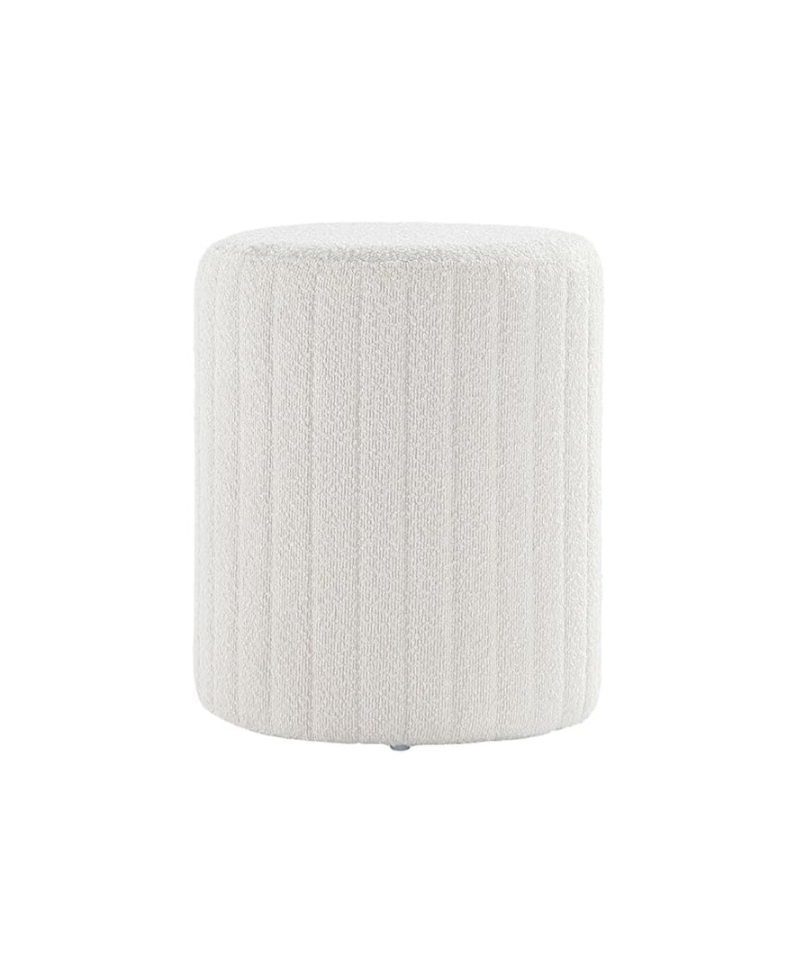 Tulum Round Ottoman with Soft Pad