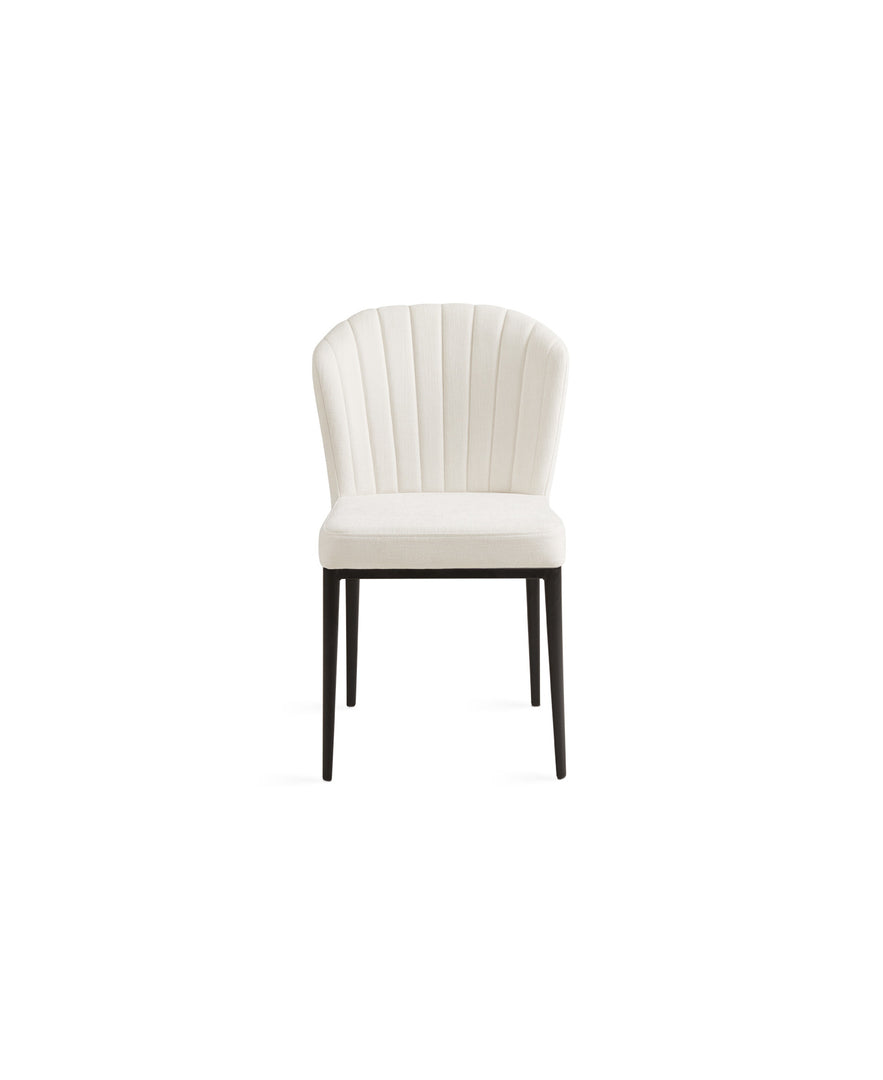 Ivory Shell Dining Chair #130014