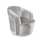 Load image into Gallery viewer, Lucien Accent Chair: Grey Velvet
