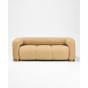 Aurelia Channel-Tufted Sofa (Camel) Get Set Style Furniture
