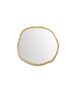 Load image into Gallery viewer, Organic Wall Mirror: Gold
