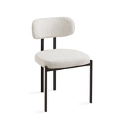 Otis Dining Chair: Grey Linen