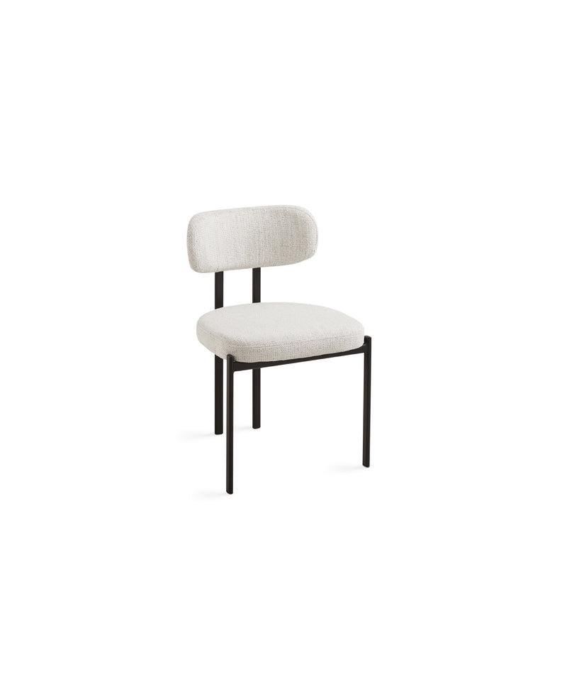 Otis Dining Chair: Grey Linen