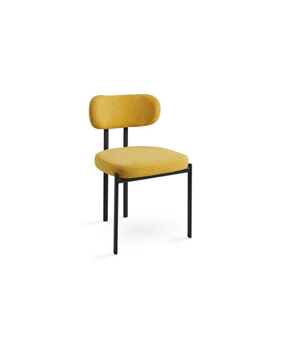 Otis Dining Chair: Mustard Fabric