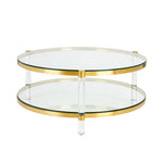 Load image into Gallery viewer, Paloma Gold Coffee Table
