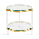 Load image into Gallery viewer, Paloma Gold End Table
