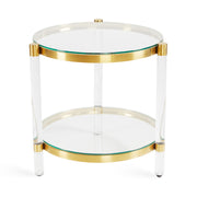 Paloma Gold End Table
