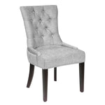 Load image into Gallery viewer, Petra Dining Chair: Platinum Linen
