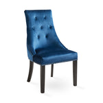 Load image into Gallery viewer, Rimzy Dining Chair: Blue Velvet
