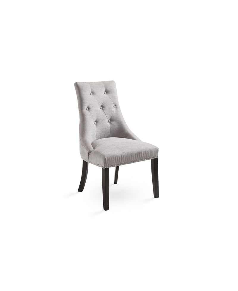 Rimzy Dining Chair: Platinum Fabric