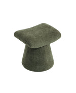 Load image into Gallery viewer, Pringle&#39;s Saddle-shaped Ottoman, Elegant Curved Accent Stool with Plush Upholstered Seat, Chic Footrest &amp; Stylish Statement Piece for Living Room, Bedroom, or Lounge Spaces (Olive Green)
