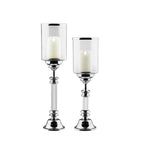 Load image into Gallery viewer, Saben Candle Holders - Silver
