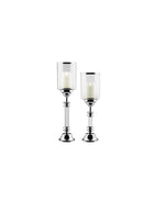 Load image into Gallery viewer, Saben Candle Holders - Silver
