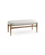 Load image into Gallery viewer, Salina Long Bench: Grey Linen
