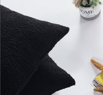 Load image into Gallery viewer, Black Boucle Pillow Cover | Set Of 2 #846006
