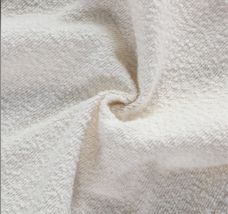 White Boucle Pillow Cover | Set Of 2 #846003