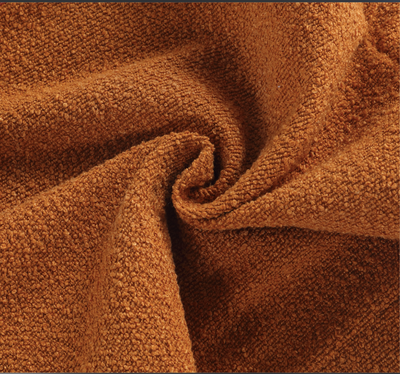 Orange Boucle Pillow Cover | Set of 2 #846005