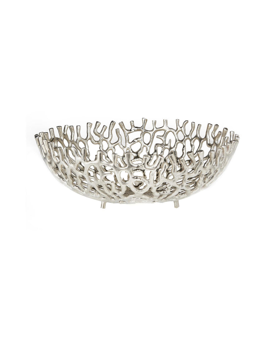 Silver Round Bowl