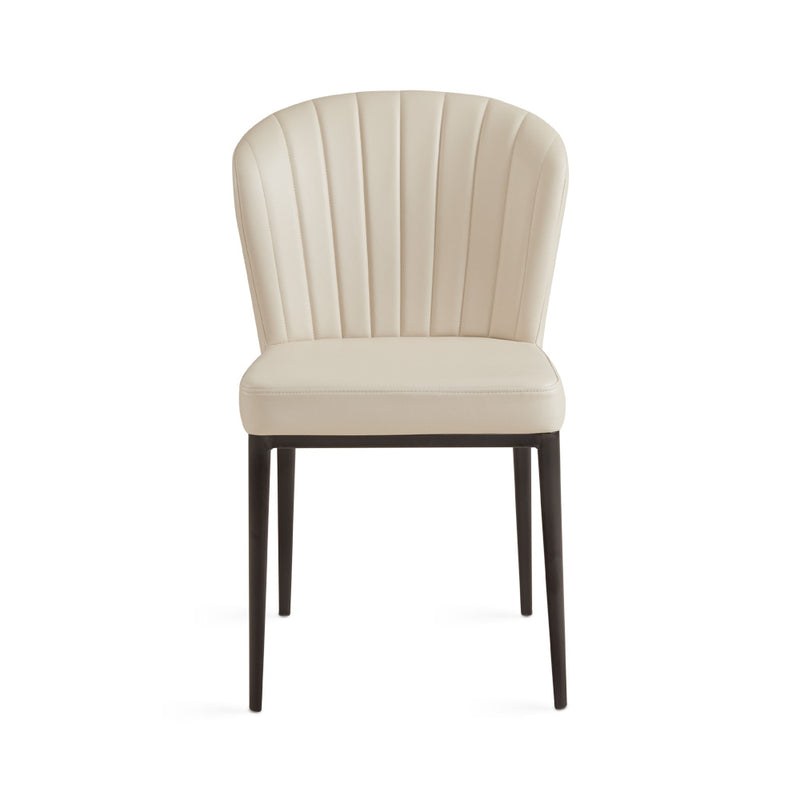 Taupe Shell Dining Chair 