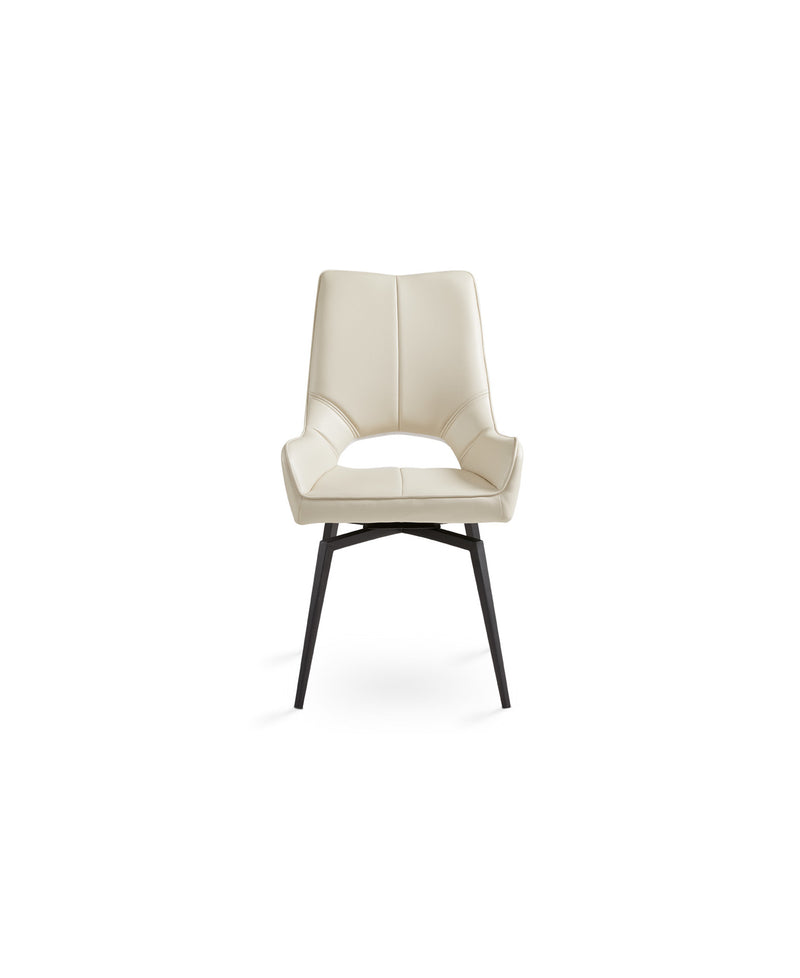 Taupe Swivel Dining Chair 
