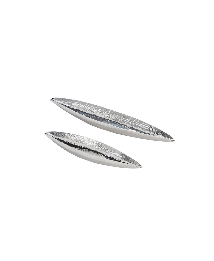 Tray (set of 2) Polished Aluminum